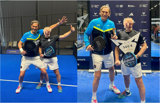 DEUTSCHE PADEL-MEISTER SPIELEN MIT DEM NEUEN COURTZZ CHAMPION PADELSCHLÄGER